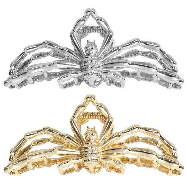 2 piezas Jaw Hair Claw Spider Hair Claw Clips Cosas de moda Accesorios para el cabello