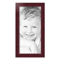 thumbnail image 2 of ArtToFrames 9" x 19" Cherry Picture Frame, 9x19 inch Red Wood Poster Frame (WOM-4333), 4 Pack, 2 of 7