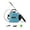 Blue, variant on Electric Garden Sprayer with 3 Adjustable Nozzles & Telescopic Wand 2 Gal Rechargeable Sprayer Portable Shoulder Strap Power Sprayer for Watering Fertilizing Car Washing Pet Bathing Yard Cleaning
