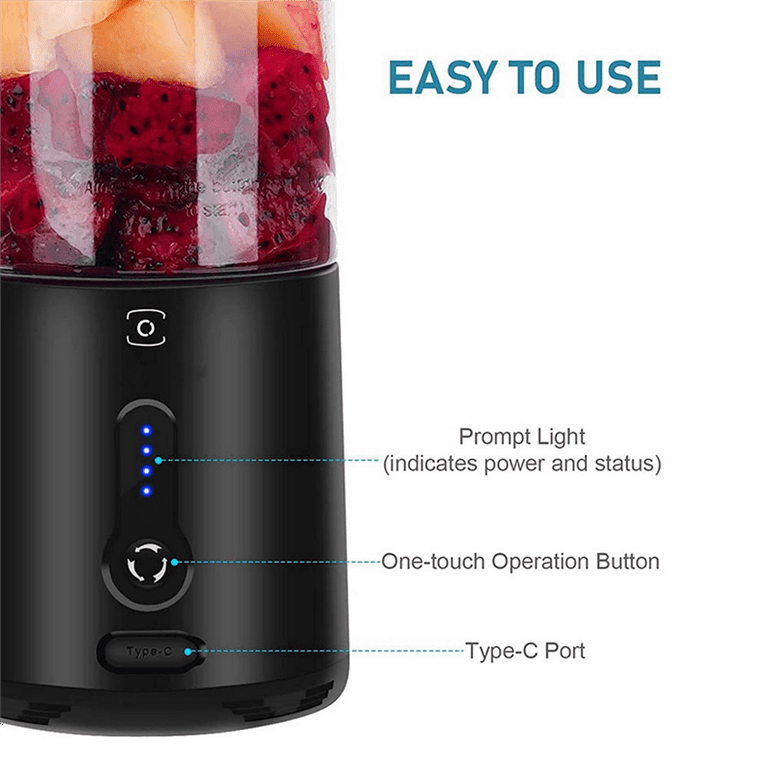 18 oz Portable Blender Jet for Shakes and Smoothies