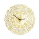 thumbnail image 3 of Reloj de pared silencioso con caligrafía religiosa acrílica, decoración del hogar para dormitorio infantil, 12" , dorado perfecl Reloj de pared, 3 of 8