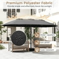 thumbnail image 6 of Costway 15FT Double-Sided Twin Patio Umbrella Sun Shade Outdoor Crank Market Base Black, 6 of 10