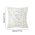 thumbnail image 3 of Lilixerw 18 x 18 inch Christmas Pillow Cover,Sequins Embroidery Cushion Cover Christmas Day Plush Pillow Cover for Couch Sofa Winter Decor, 3 of 6