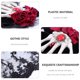 thumbnail image 5 of Tocado de Halloween Masquerade Skull Headband Horquilla Decoración Arco Pinza de pelo Decoración, 5 of 7