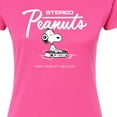 thumbnail image 3 of Peanuts - DJ Snoopy - Juniors Fitted Graphic T-Shirt, 3 of 6