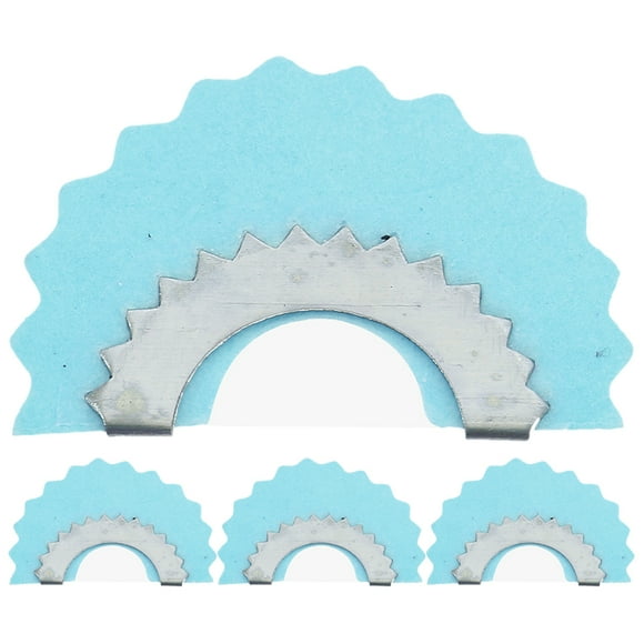 BRIGHTFUFU 4 Uds. Silbatos para pájaros, divertido llamador de pájaros, silbato de lengua de Metal, silbatos para hacer ruido en fiestas y festivales