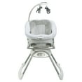 Graco Duet Glide LX Infant Gliding Swing, Zagg, Grey