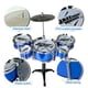 thumbnail image 3 of Juguetes musicales para niños Simulación Jazz Drum Music con 5 tambores, 3 of 8