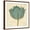 Brown Frame, variant on Art.com Muted Teal Tulip 1 Art Print by Diane Stimson, 16" x 16"