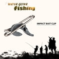 thumbnail image 3 of Clip de cebo de impacto de acero inoxidable, 10 Uds., accesorios de desacoplamiento de anzuelos de pesca Sywqhk Para Estrenar, 3 of 8