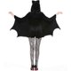 thumbnail image 3 of Halloween Costume for Women Bat Cozy Black Animal Adult Cosplay Vampire Zipper Dress with sock, 3 of 5