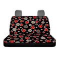thumbnail image 6 of FUIALDOLG Ladybug Daisy Floral Pattern, Non-Slip Car Back Seat Covers 2 Pack Waterproof Stretch Rear Bench Seat Cover for Interior Travel, 6 of 7