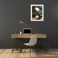 thumbnail image 3 of Grayscale 19x24 White Modern Wood Framed Museum Art Print Titled - Natural Bridge II, 3 of 4