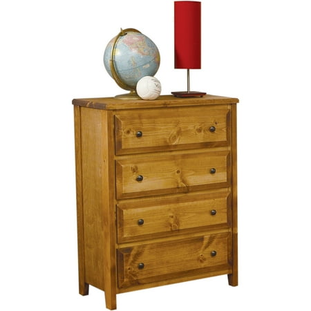 - Coaster Company Wrangle Hill Youth Collection 4-Drawer Chest, Amber