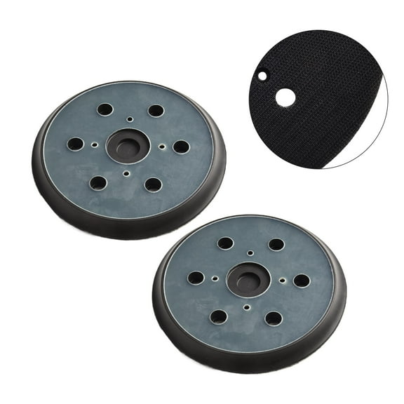 2Pcs 6 Inch 6 Holes Sanding Pad Random Orbit Sander Backing Pads Backup Disc