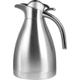 thumbnail image 1 of TOSAMZOO Cafetière Thermique en Acier Inoxydable de Qualité Alimentaire 34 Oz/double Paroi Isolée sous Vide avec Bouton-Poussoir, Rétention de Chaleur et de Froid 12+ Heures pour Café, Thé, Boisson etc (1.0L), 1 of 8