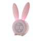 thumbnail image 1 of Reloj despertador digital for niños, con forma de conejo, luz nocturna, control táctil y función de repetición., 1 of 5