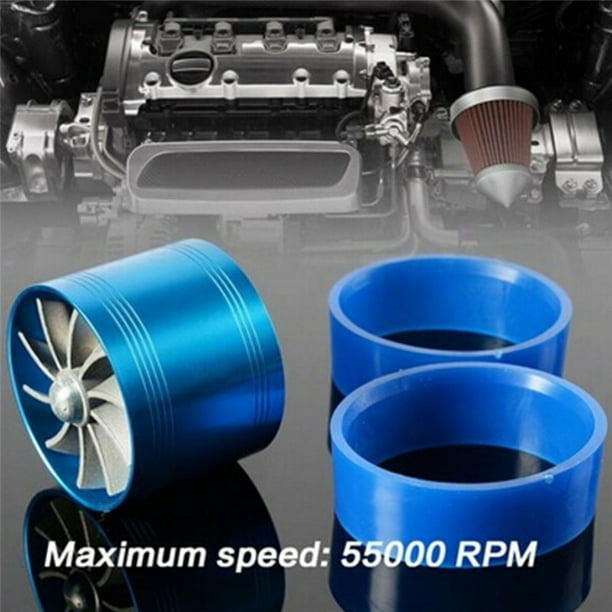 Universal Tornado Turbo Single Fan Air Intake Fuel Saver Fan Turbonator