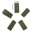 thumbnail image 3 of lanema 5pcs Woman Men Waist Belt Loop Multiple Color Teens Waist Belt Nylon Belt Keeper, 3 of 13