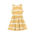 thumbnail image 4 of EnJoCho Girls Summer Dress Sleeveless Striped Outfits A-Lined Spring Casual Cotton Dresses Kids Girl Trendy School Clothes For 2-13 Years, 4 of 4