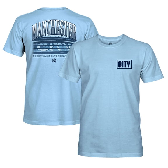 Men's 1863FC Sky Blue Manchester City Duo Tone Stadium T-Shirt