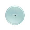 thumbnail image 3 of 6.3″ & 8.6″ Edge Collection Teal Pearl Plastic Plates Combo Set, 24-Piece Elegant Disposable Dinnerware for 12 Servings, Party & Event Use, 3 of 6