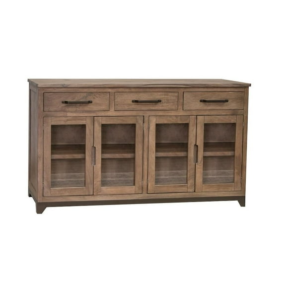 Crafters and Weavers Natural Parota Wood Sideboard - 70"