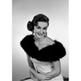 thumbnail image 2 of Portrait of young woman wearing evening gown Poster Print (24 x 36), 2 of 4