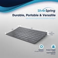 thumbnail image 3 of Silver Spring 2.5" Maximum Riser, Solid Rubber 3 Channel Threshold Ramp, Black, 3 of 7