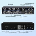 thumbnail image 5 of Interfaz de Audio USB Profesional de 4 Canales con Tarjeta de Sonido Compatible con ASIO y Preamplificador de Micrófono para Grabación en Estudio y en ., 5 of 5