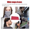 thumbnail image 3 of Maoww Cagoule Sans Couture Bandanas Écharpes Anti-Poussière Protection Unisexe pour Cyclisme Randonnée Escalade Rouge Vin, 3 of 5
