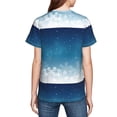 thumbnail image 5 of Fuzoiu Christmas Snowflakes Print Youth Short Sleeve T-Shirt,Youth Dry-Fit Active Athletic T-Shirt,Short Sleeve Tops Tees for School, Sports, and Casual Wear, 5 of 6
