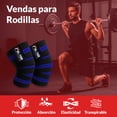 thumbnail image 2 of Vendas Para Rodillas FELTER SPORTS Lineas / Azul Marino, 2 of 6