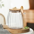 thumbnail image 5 of IMossad Glass Tea Storage Jar with Spoon Airtight Kitchen Canister Container for Tea Coffee Spices Herbs, 5 of 5
