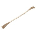 thumbnail image 4 of Natural Wood Bead Garland, Hand Made Farmhouse Beads Light Weight With Tassels For Family, 4 of 8