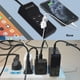 thumbnail image 2 of Cargador USB Wyssay 50 W, 10 puertos (6 USB-A y 4 USB-C), color negro, 2 of 8