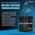 thumbnail image 2 of Manzana verde ácida sin estimulos de alto volumen Pre Workout PeScience, 2 of 9