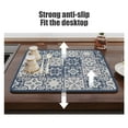 thumbnail image 5 of Drying Rack Mat Kitchen Counter Mat Kitchen Drying Mat 16x12In Non-Slip, Quick Drain Polyester Tableware Mat, Countertop Protector for Dishes C, 5 of 5