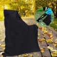 thumbnail image 1 of (Black) Leaf Vacuum Collection Bag Polyester Collection Bag Leaf Vacuum Cleaner Collection Bag with Zipper and Drawstring for Vacuums and Blowers, 1 of 4