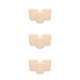 thumbnail image 1 of Bearachild 3 piezas papelera de basura estilo moderno cubo de basura baño pequeño cubo cesta para salón escritorio de oficina beige / l Type1 NO1, 1 of 6