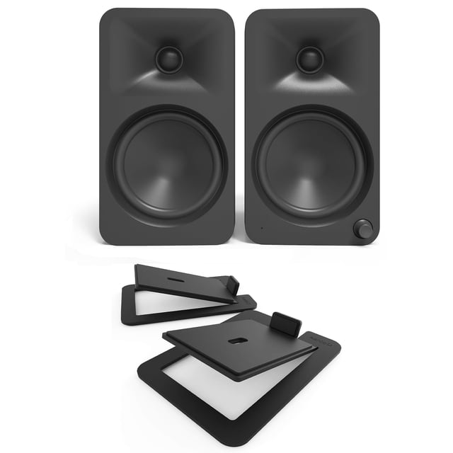 Altavoces de escritorio Bluetooth Kanto ORA4MB con soportes S6
