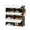 black/6, variant on ZHICHUN Shoe Storage Cabinet with Dustproof Door Stackable Detachable PP Plastic Shoe Rack Organizer