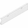 thumbnail image 4 of Lorell LLR60812 Metal Modesty Panel for 60 in. Tabletop, Metallic Silver, 4 of 7