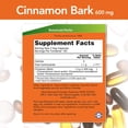 thumbnail image 2 of Suplementos NOW Foods, corteza de canela, 600 mg, 240 cápsulas vegetarianas, 2 of 8