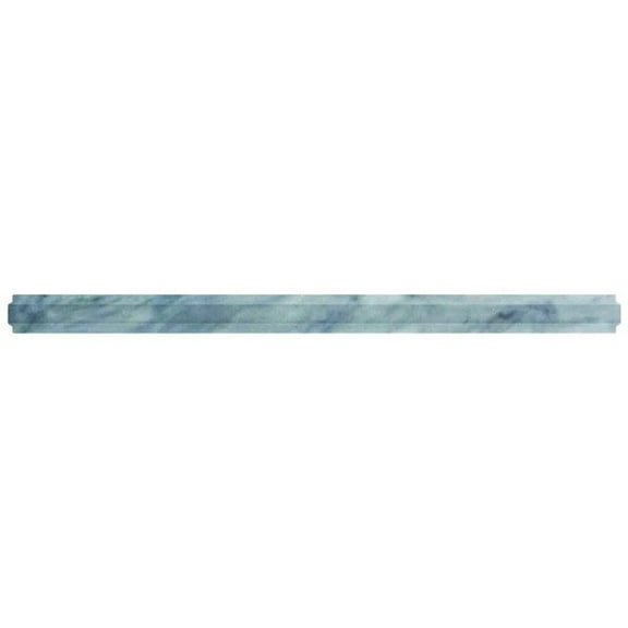 Apollo Tile  10 pack 0.8-in W x 12-in L Marble Polished Pencil Liner Tile Trim (0.667 Sq ft/case)