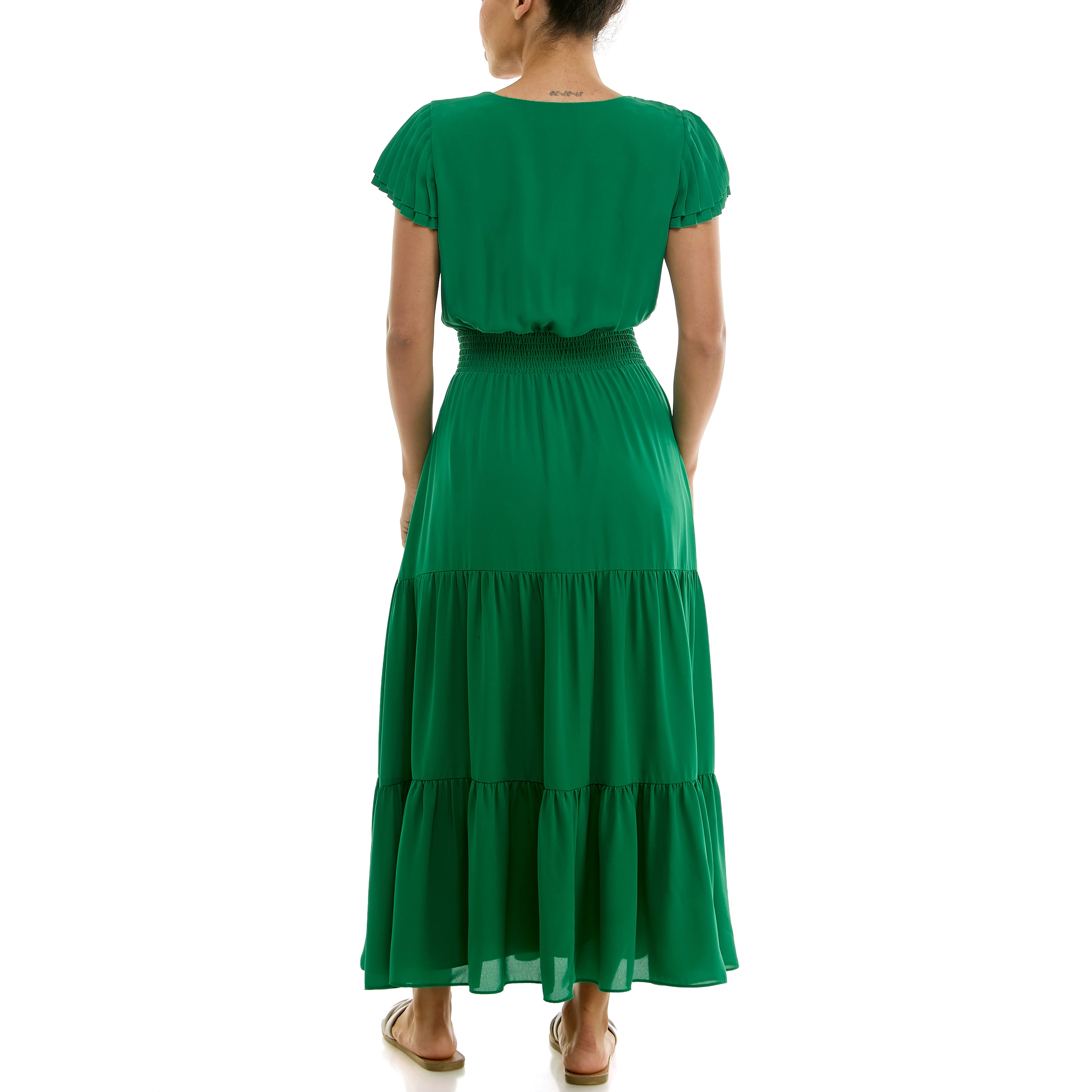 Nanette Lepore Women's Flutter Sleeve Midi Dress, Sizes XS-XXXL
