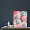 thumbnail image 5 of Sikiie Pastel Macarons Delight Print Canvas Decorative Hanging Painting, Anti-shrinkage Hanging Frame, Suitable for Home, Office Wall Decorations, 5 of 6