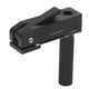thumbnail image 4 of Desktop Quick Acting Clamp 3 Power Adjustable Woodworking Metal Hold Down Clamp Black 20mm / 0.79in, 4 of 5