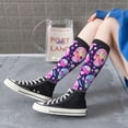 thumbnail image 5 of Pofeuu Skull mushroom colorful cute Print Stockings, Adult Running Hiking Socks for Youth and Adult, 5 of 6