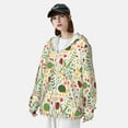 thumbnail image 3 of Gaeub Ladybug And Wild Flowers Men's and Women's UPF 50+ Long-Sleeved Sun Protection Clothing, Fishing Shirt Long Sleeve Zip-3X-Large, 3 of 7